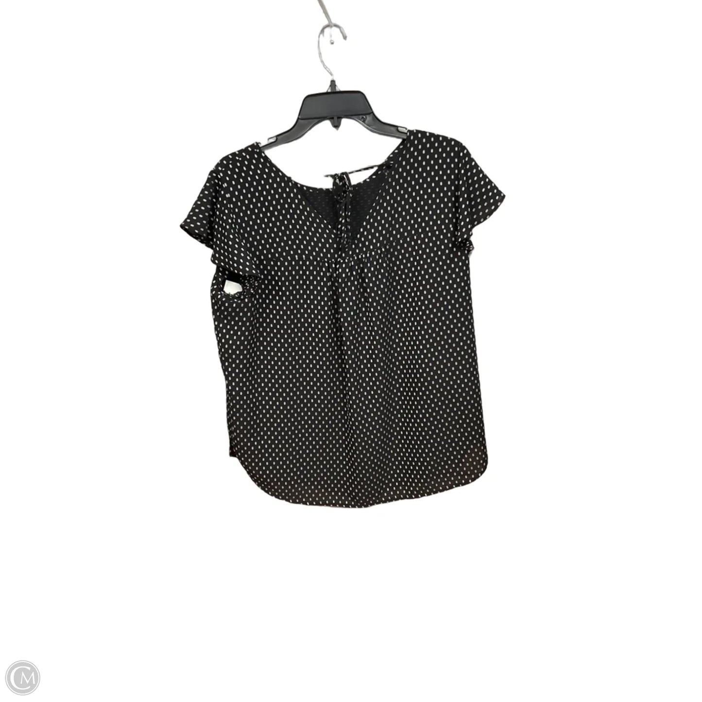 Top Sleeveless By Loft In Polkadot Pattern, Size: L