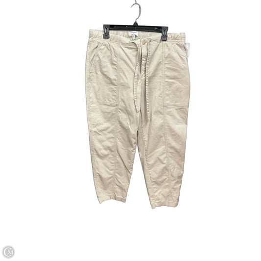 Pants Wide Leg By Banana Republic In Tan, Size: 12