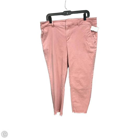 Pants Other By Loft In Pink, Size: 14