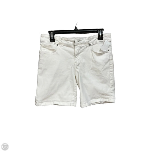 Shorts By Sonoma In White Denim, Size: 6