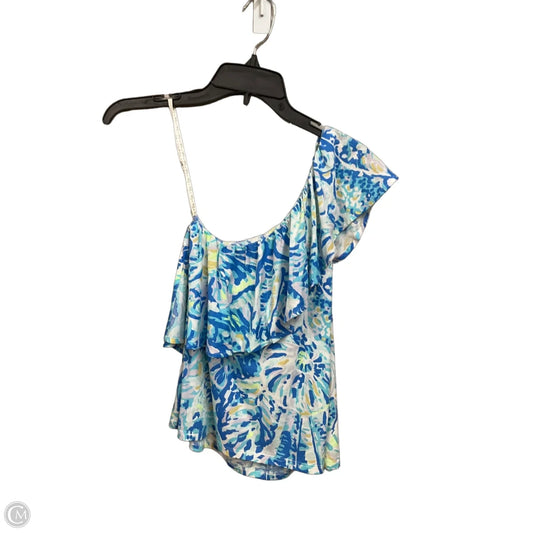 Top Sleeveless Designer By Lilly Pulitzer In Blue, Size: Xs