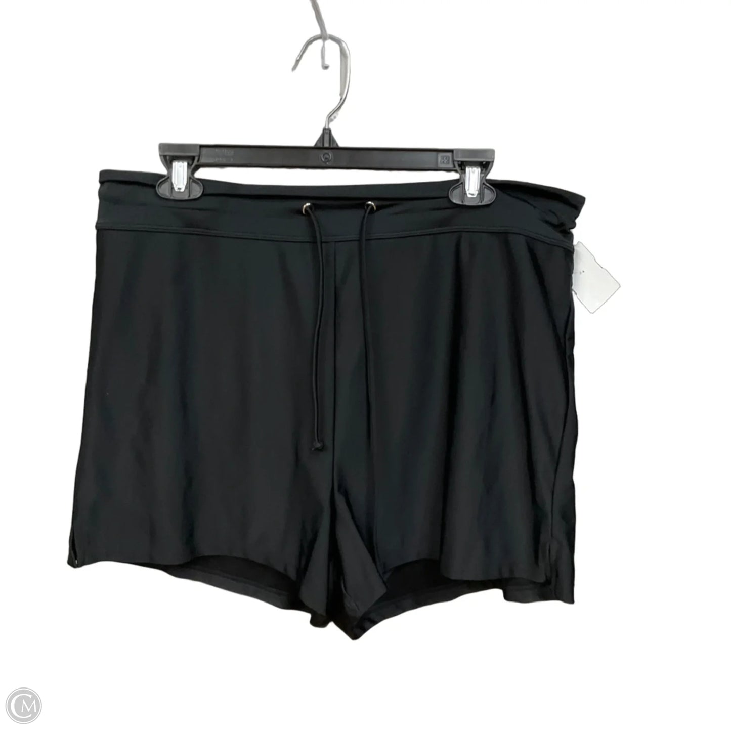 Swimsuit Bottom By Clothes Mentor In Black, Size: Xl