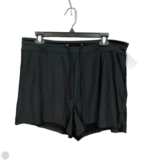 Swimsuit Bottom By Clothes Mentor In Black, Size: Xl