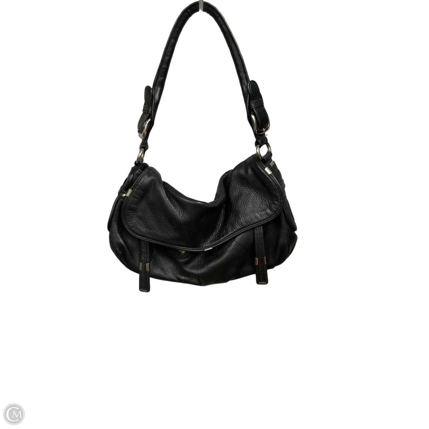 Handbag Leather By B. Makowsky, Size: Medium