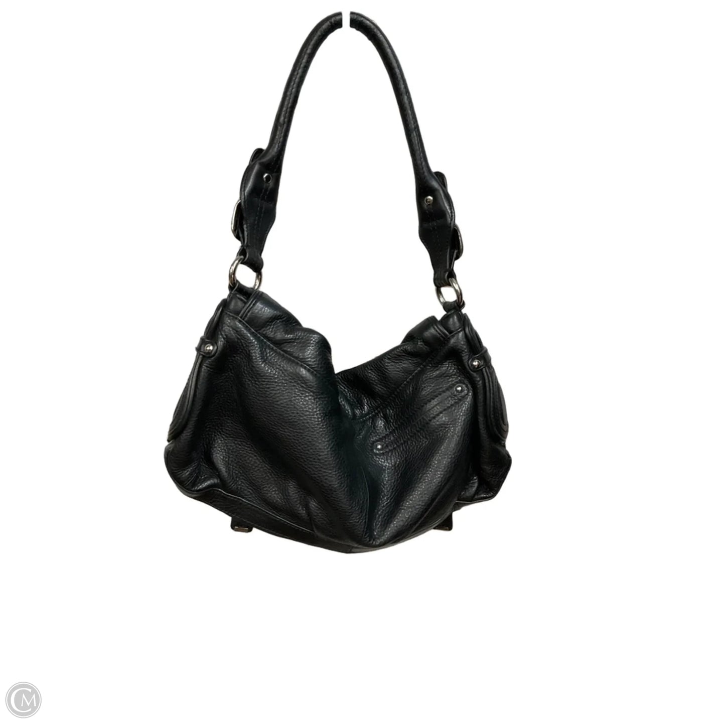 Handbag Leather By B. Makowsky, Size: Medium