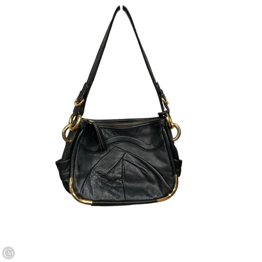 Handbag Leather By B. Makowsky, Size: Medium