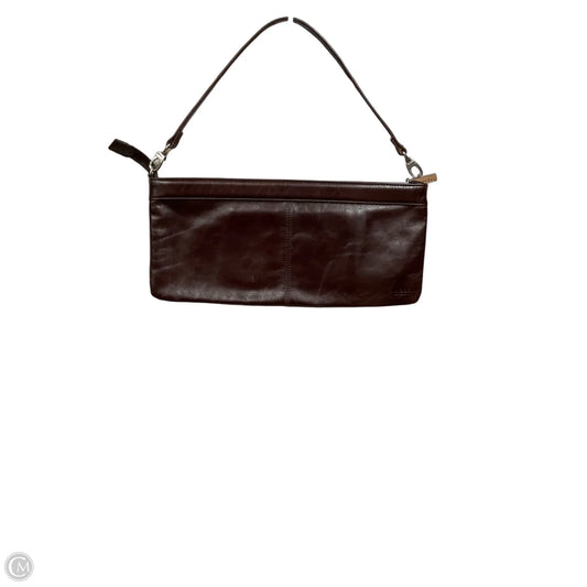 Handbag Leather By Hobo Intl, Size: Medium