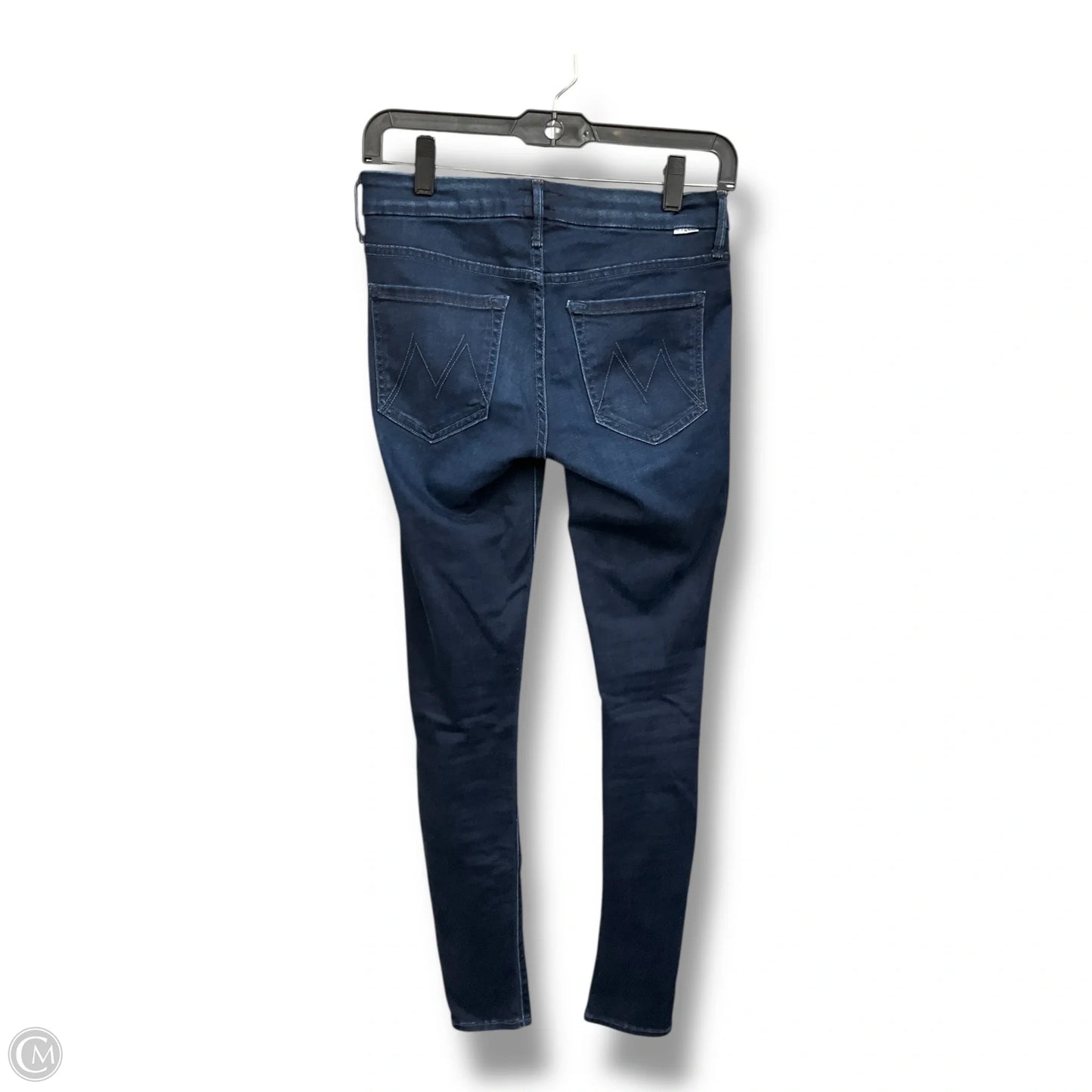 Jeans Skinny By Mother Jeans In Blue Denim, Size: 4