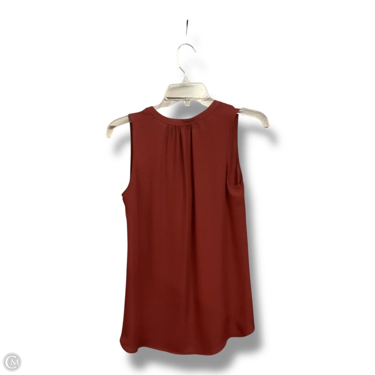 Blouse Sleeveless By J. Crew In Red, Size: Xs