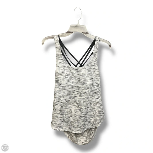 Athletic Tank Top By Lululemon In Grey, Size: 6