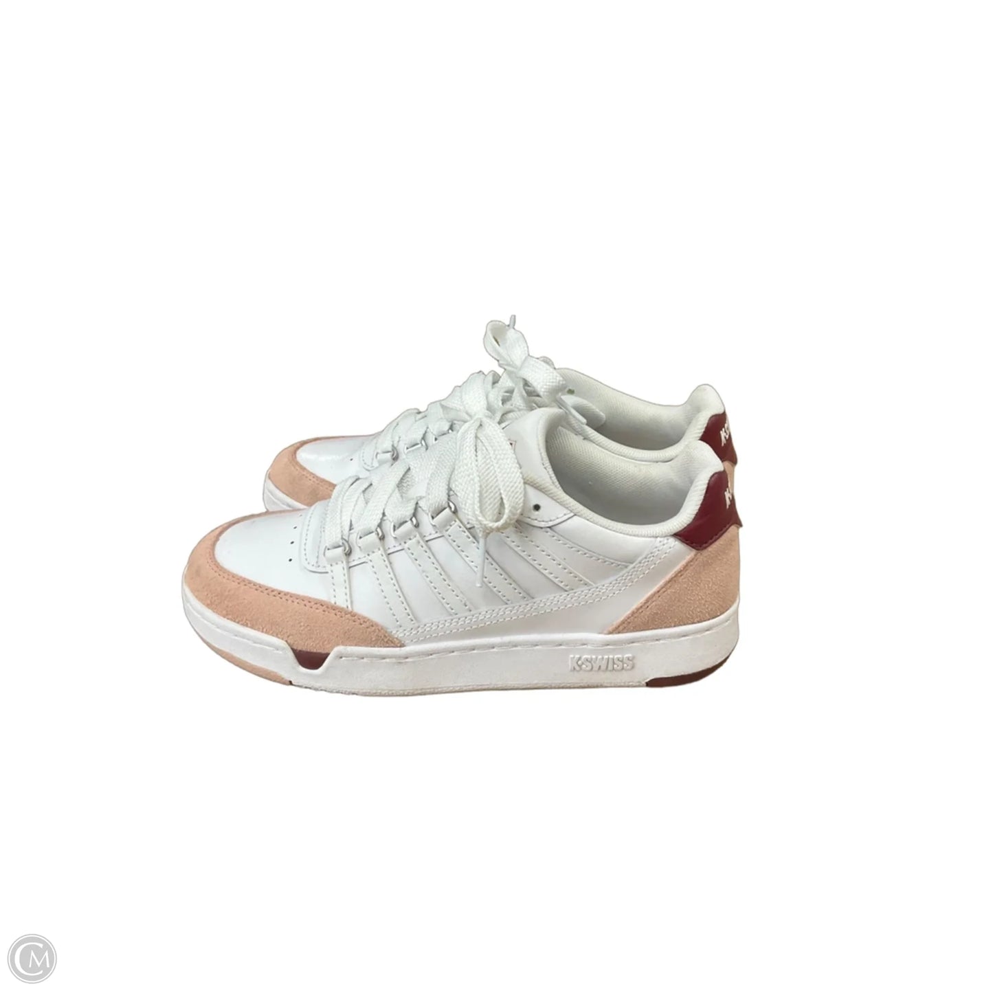 Shoes Athletic By K Swiss In White, Size: 7