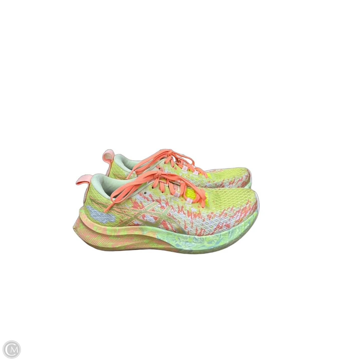 Shoes Athletic By Asics In Yellow, Size: 9