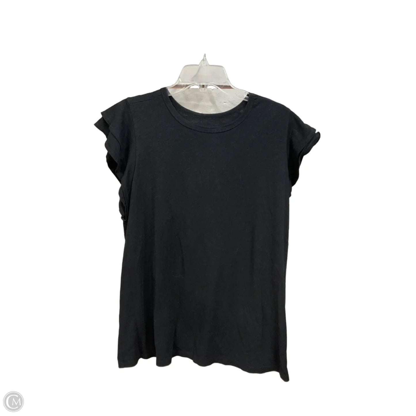 Top Short Sleeve Basic By Torrid In Black, Size: 3x