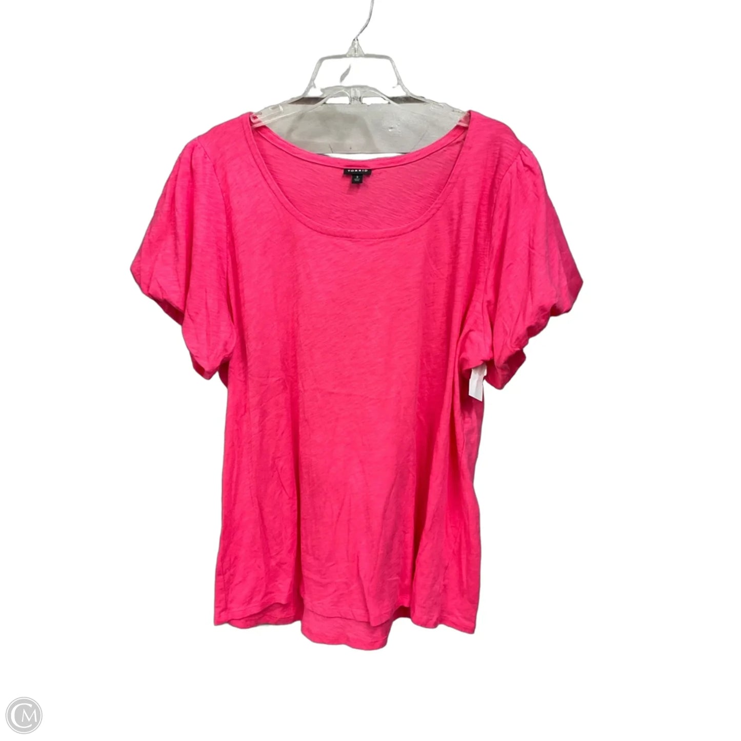 Top Short Sleeve Basic By Torrid In Pink, Size: 3x