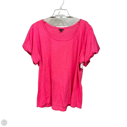 Top Short Sleeve Basic By Torrid In Pink, Size: 3x