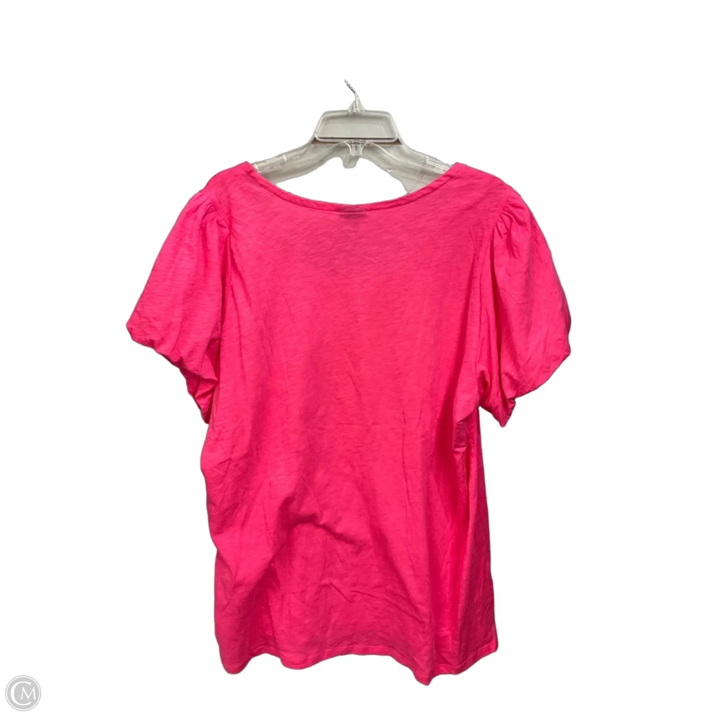 Top Short Sleeve Basic By Torrid In Pink, Size: 3x