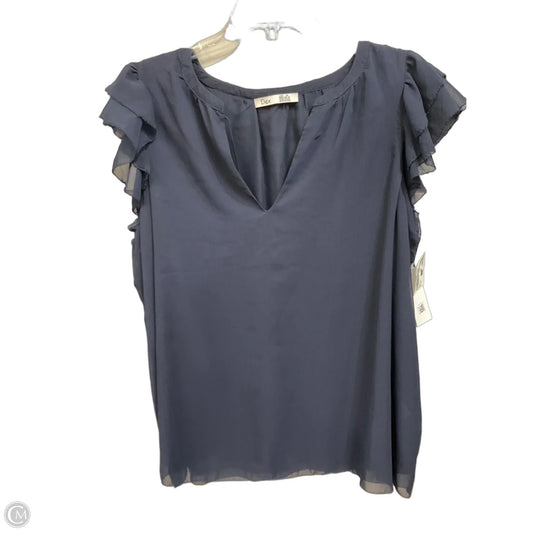 Top Sleeveless By Dex In Blue, Size: 2x