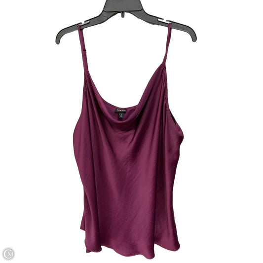 Top Sleeveless By Torrid In Purple, Size: 2x
