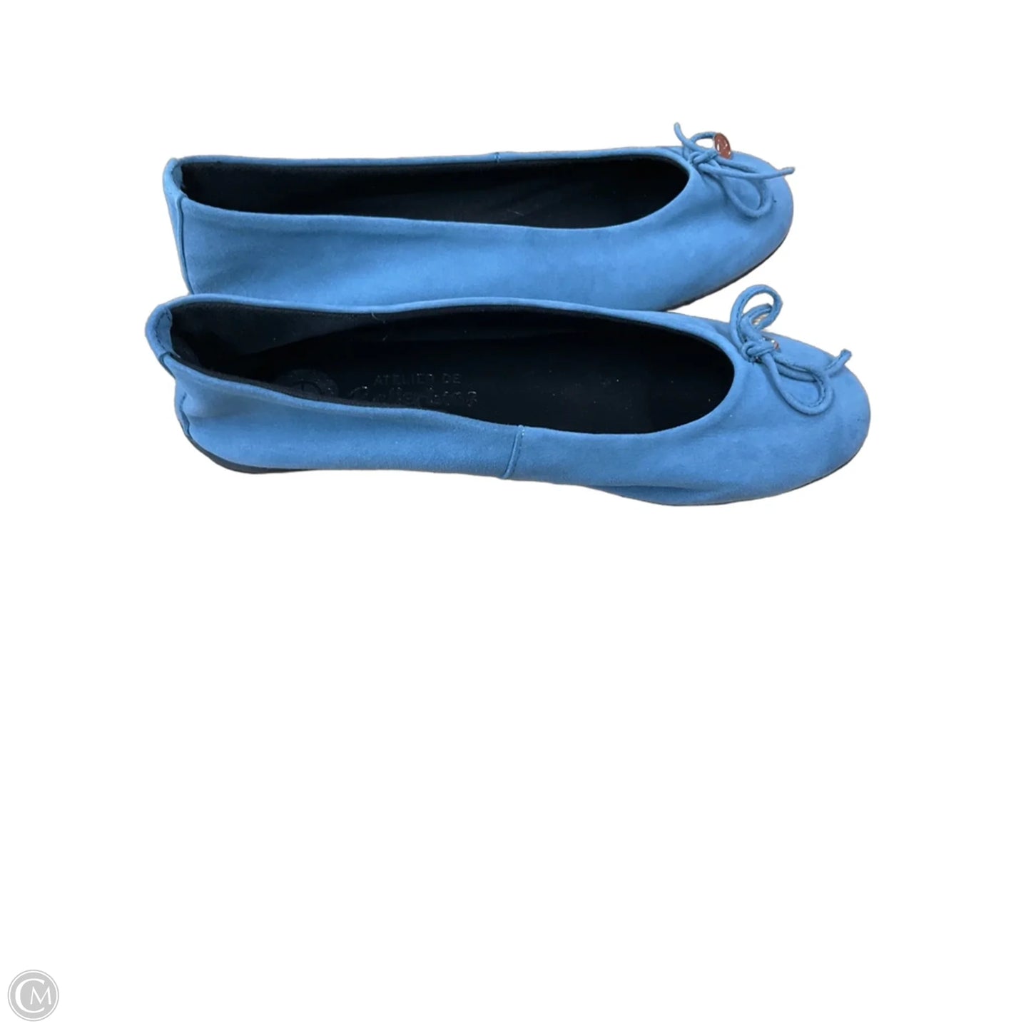 Shoes Flats By Atelier In Blue, Size: 8