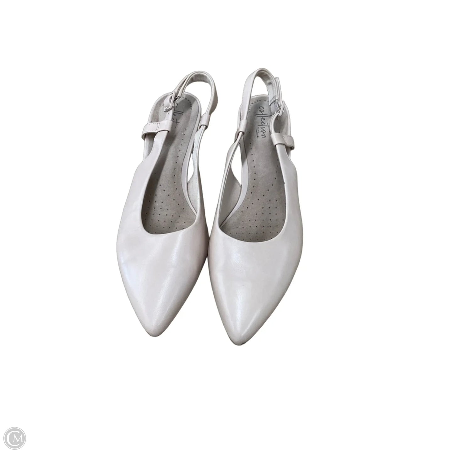 Shoes Heels Kitten By Clarks In Tan, Size: 9.5