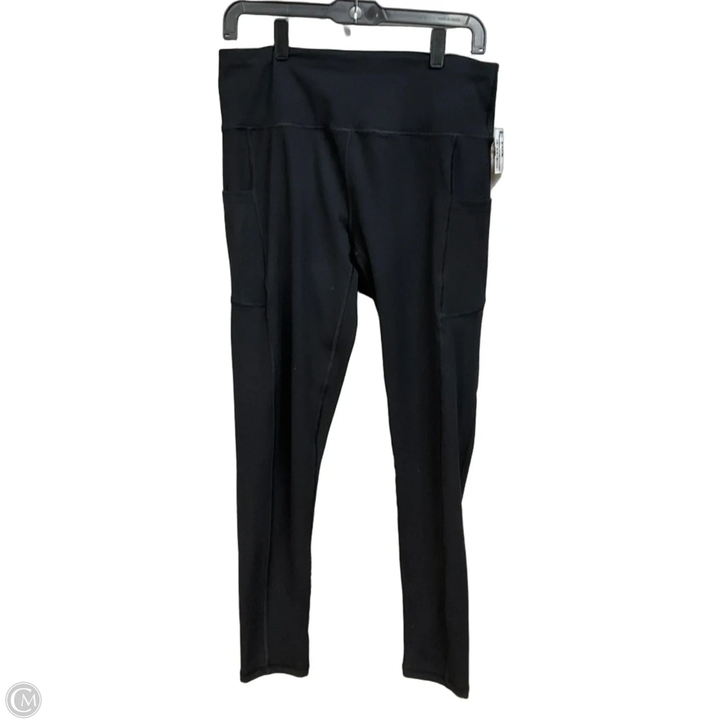 Athletic Leggings By Clothes Mentor In Black, Size: Xl