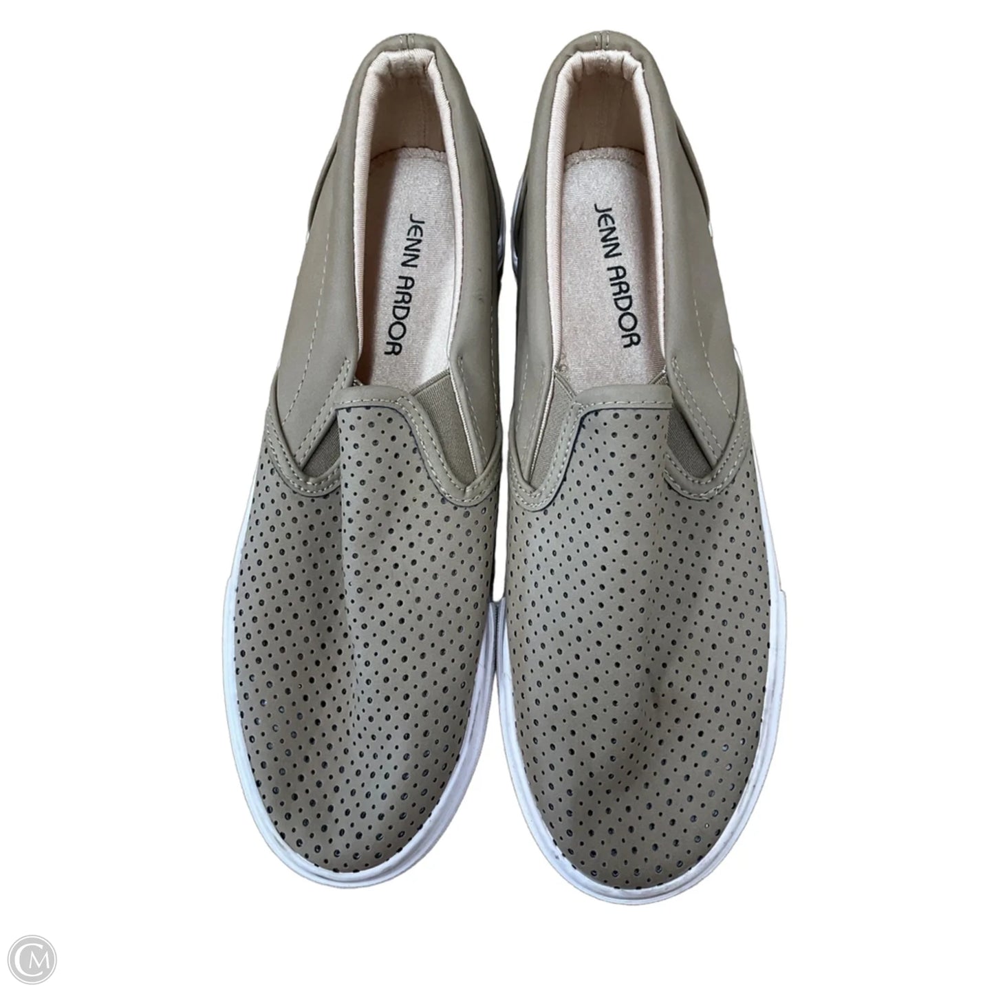 Shoes Flats By Clothes Mentor In Tan, Size: 10