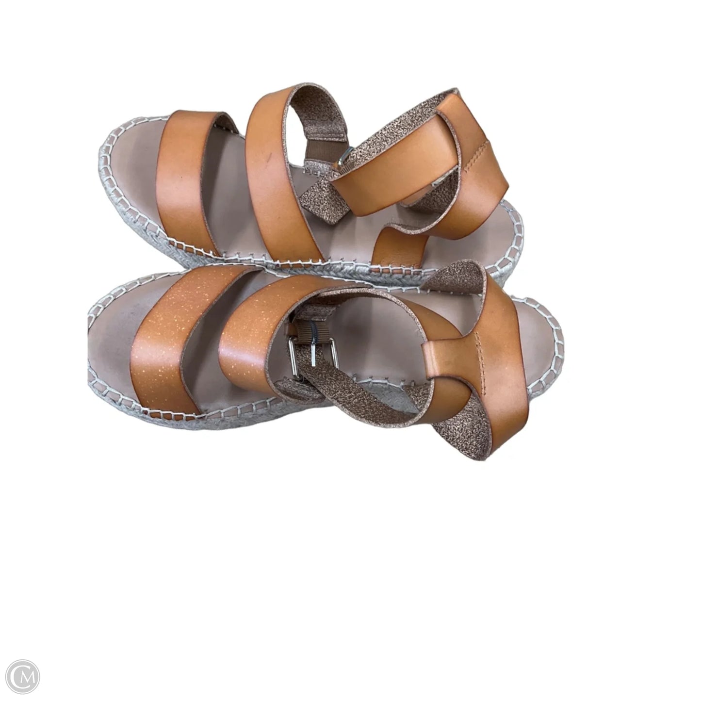Sandals Flats By The Drop In Tan, Size: 9