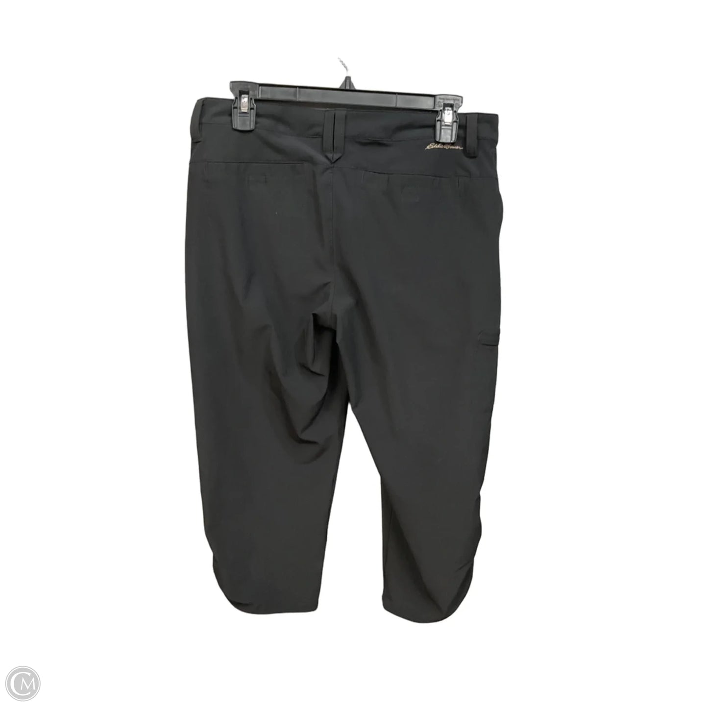 Athletic Capris By Eddie Bauer In Black, Size: M