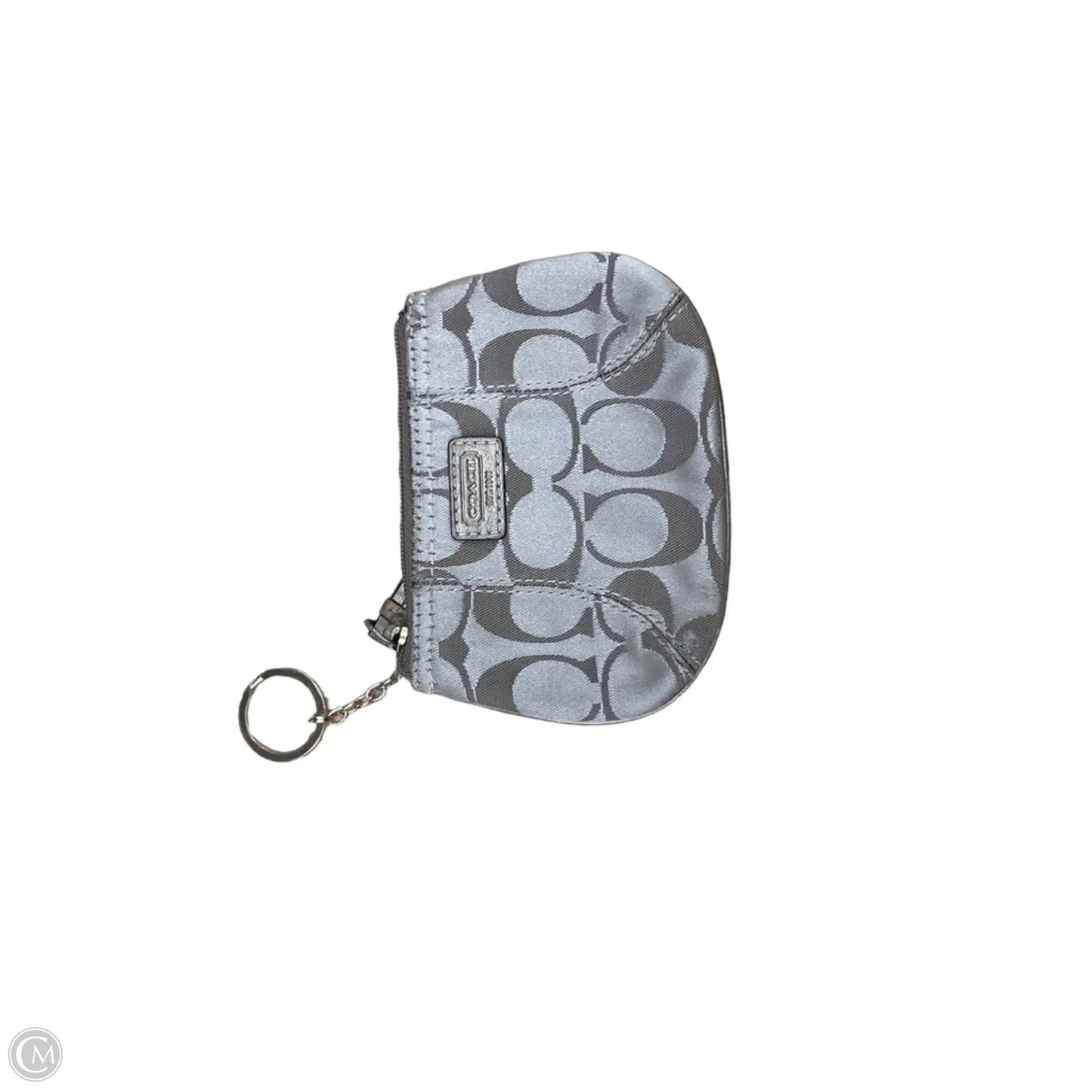 Coin Purse Designer By Coach, Size: Medium