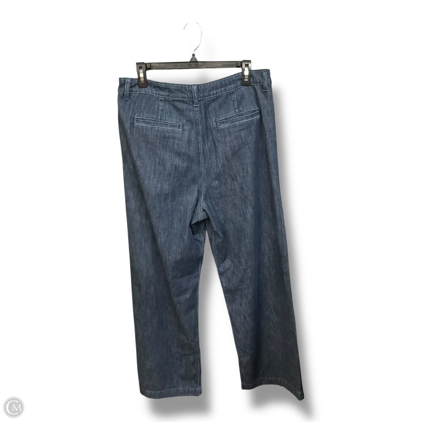 Jeans Wide Leg By J. Crew In Blue Denim, Size: 10