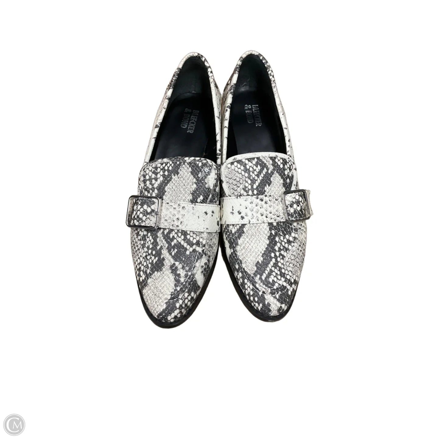 Shoes Flats By Bleecker & Bond In Snakeskin Print, Size: 9
