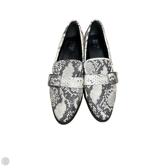 Shoes Flats By Bleecker & Bond In Snakeskin Print, Size: 9
