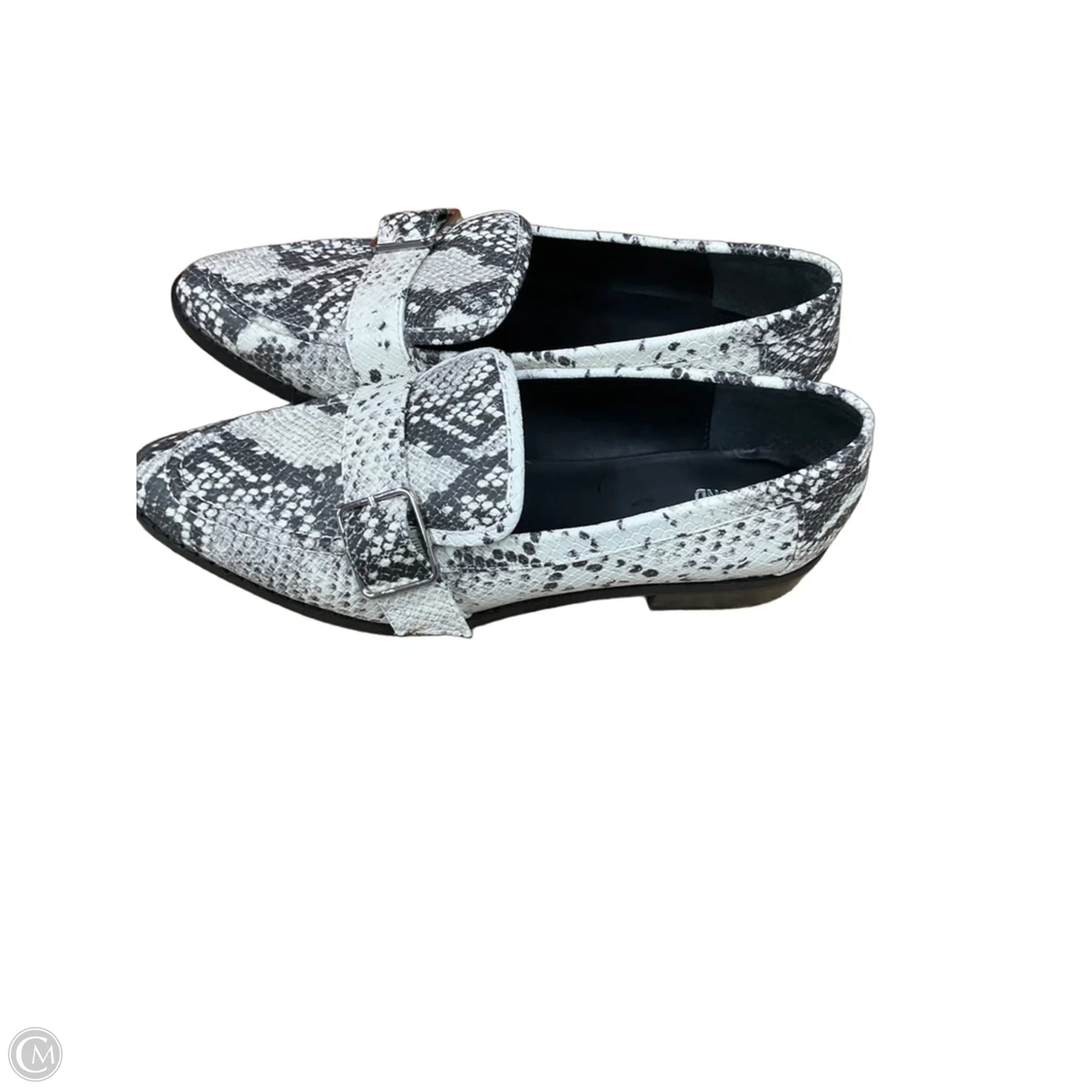 Shoes Flats By Bleecker & Bond In Snakeskin Print, Size: 9