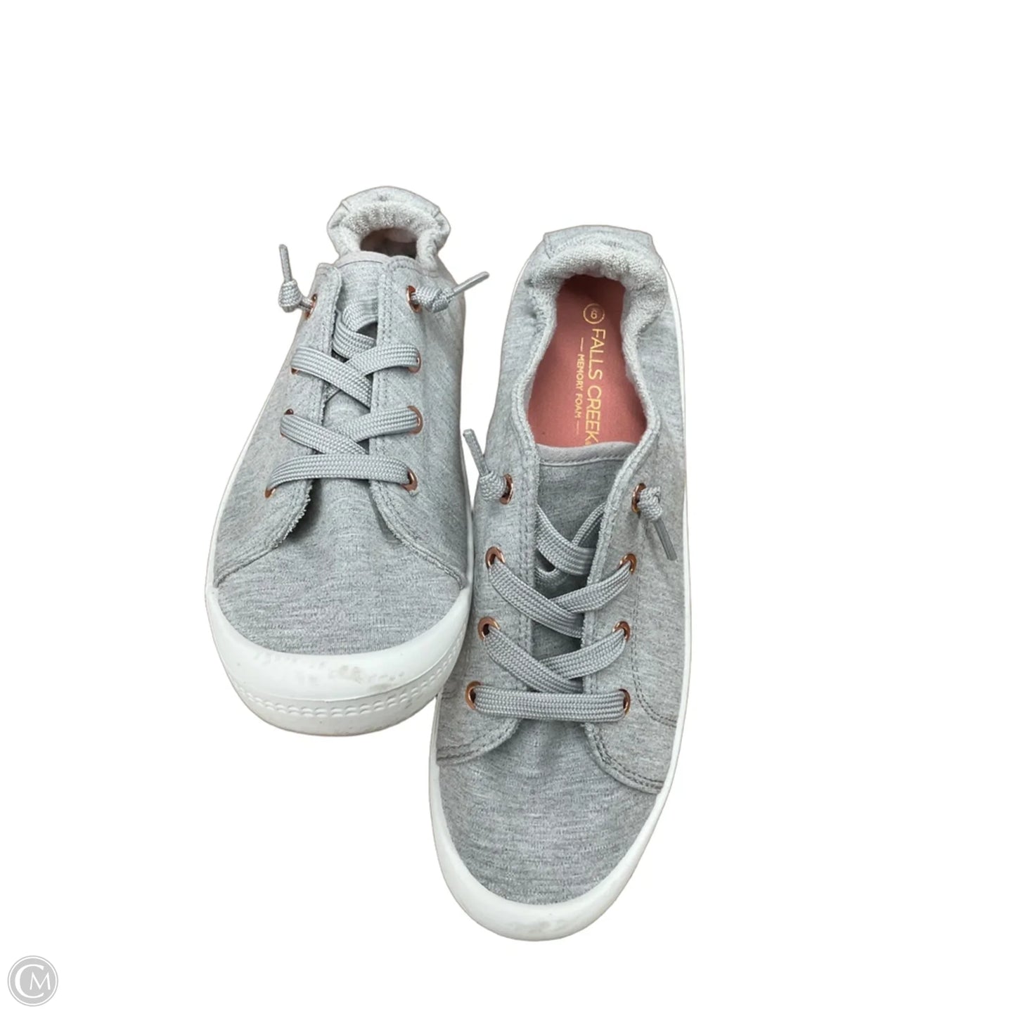 Shoes Sneakers By Falls Creek In Grey, Size: 9