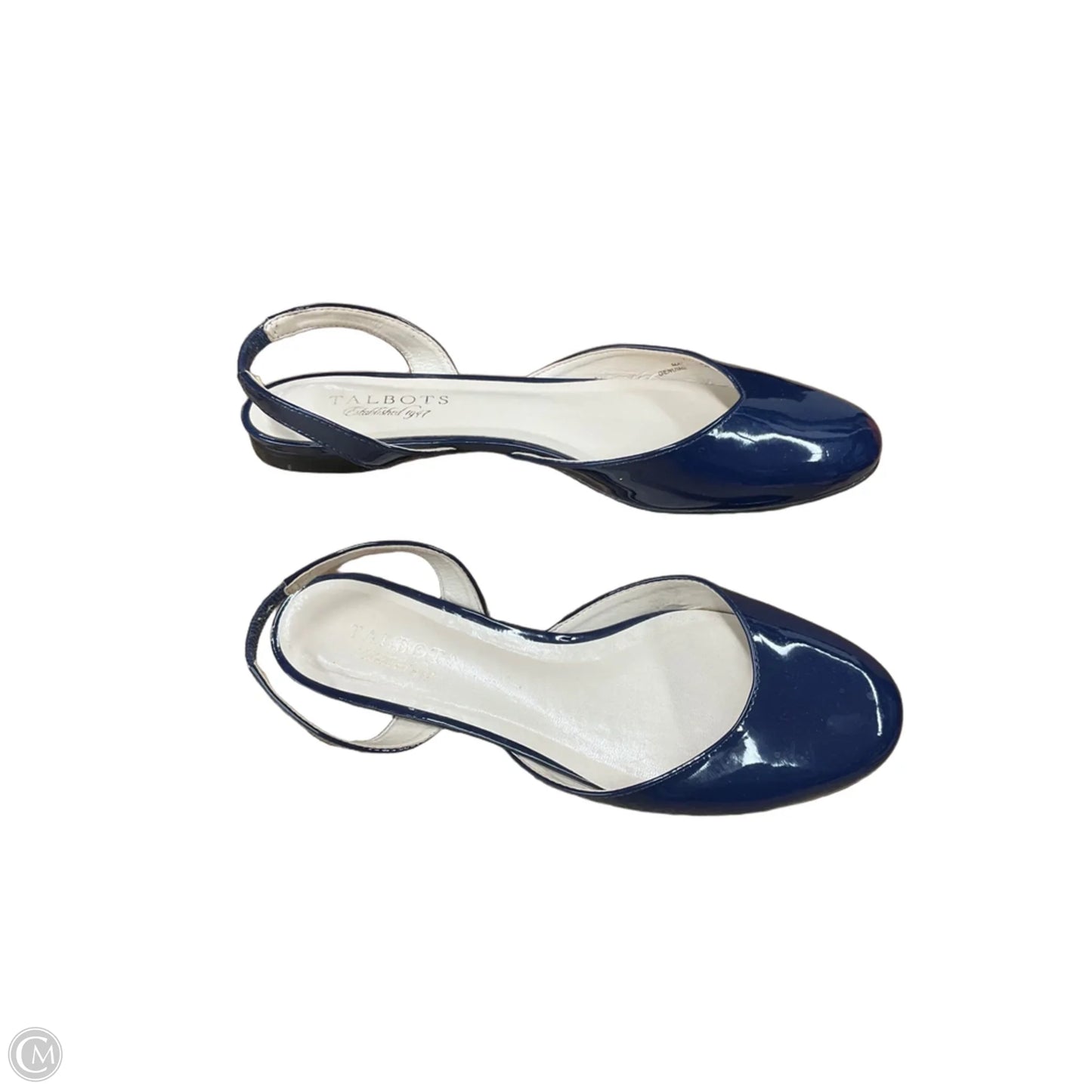 Sandals Flats By Talbots In Blue, Size: 7.5