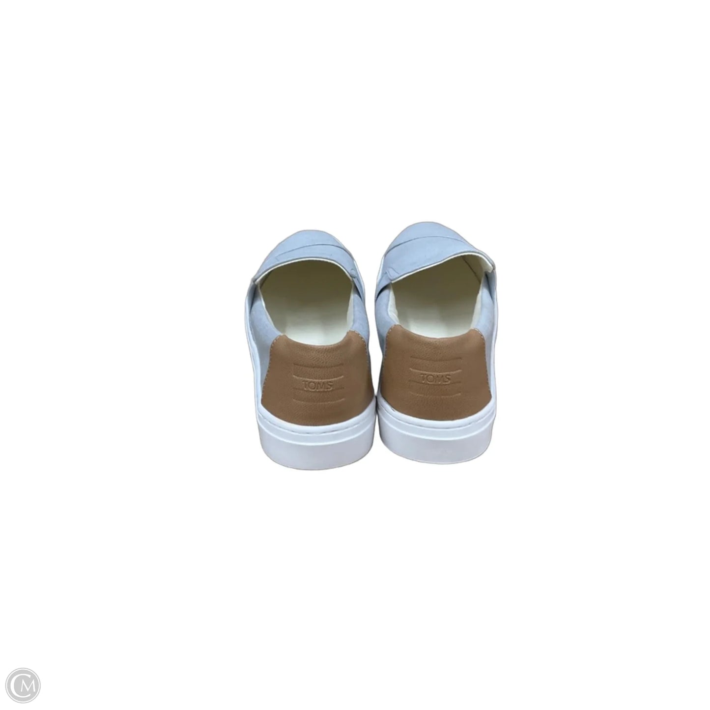 Shoes Flats By Toms In Grey, Size: 11
