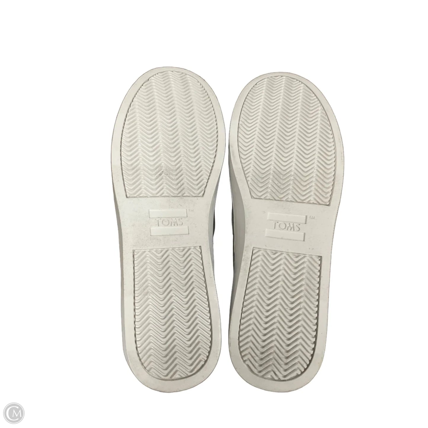 Shoes Flats By Toms In Grey, Size: 11