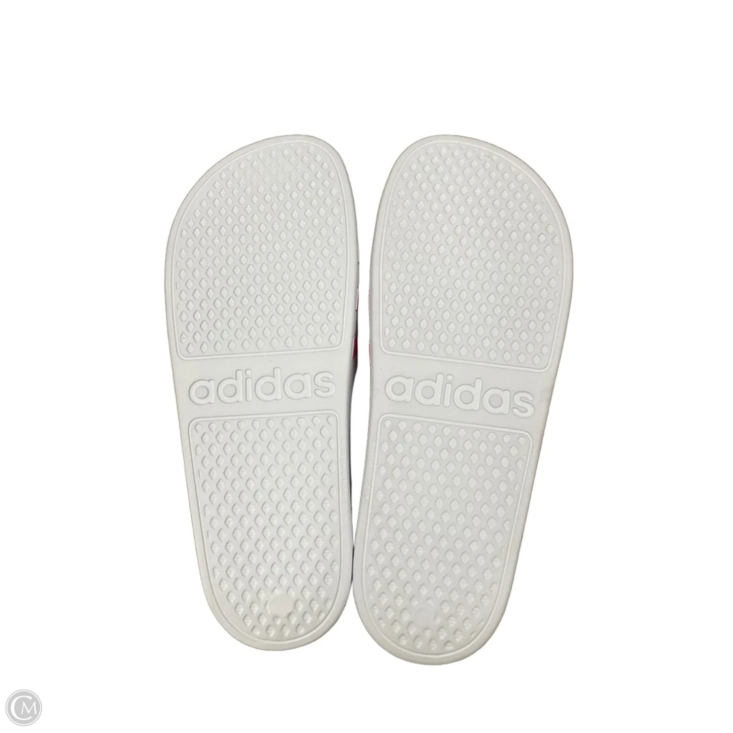Sandals Sport By Adidas In Striped Pattern, Size: 10