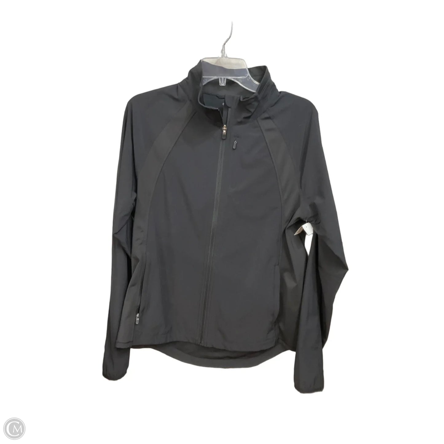 Athletic Jacket By Athleta In Black, Size: M