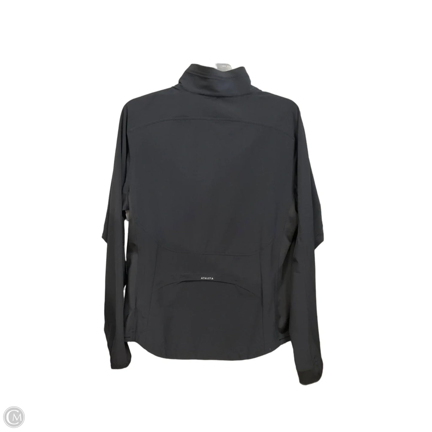 Athletic Jacket By Athleta In Black, Size: M