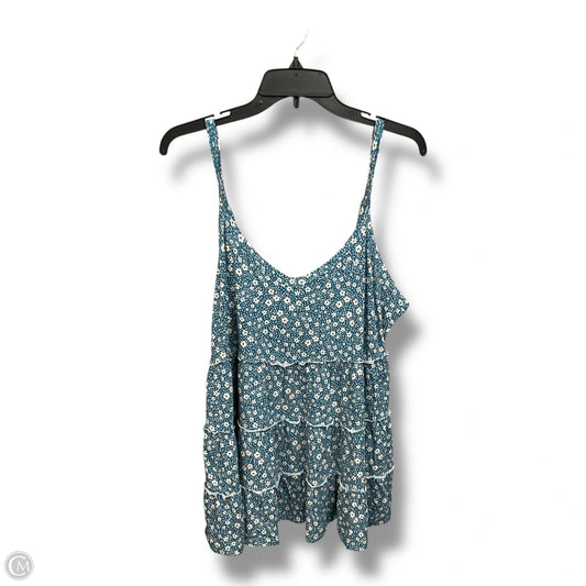Top Sleeveless By Torrid In Floral Print, Size: 2x