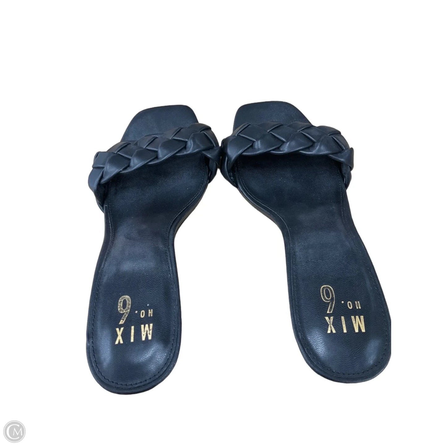 Shoes Heels Kitten By Mix No 6 In Black, Size: 9.5