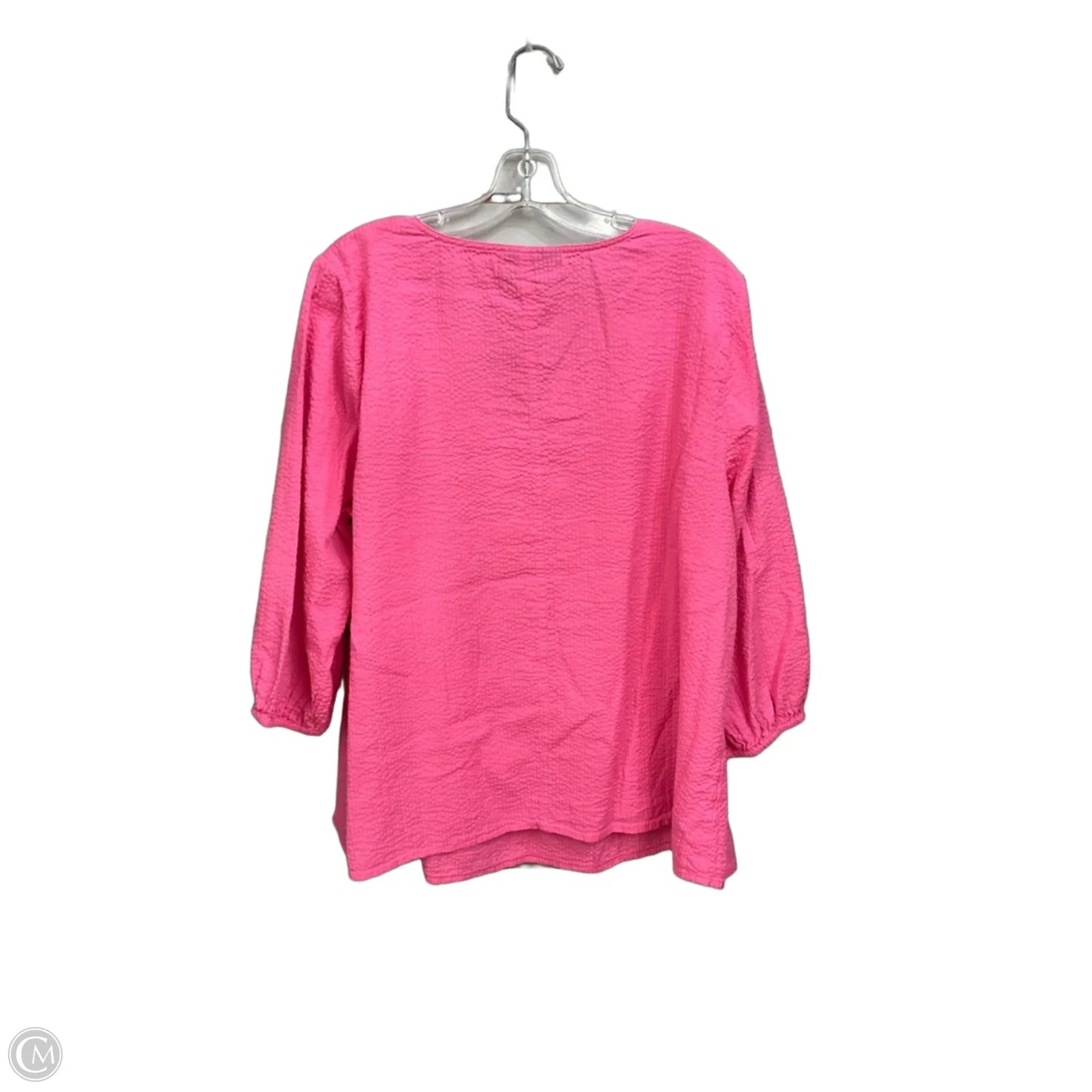 Top Long Sleeve By Lane Bryant In Pink, Size: Xl
