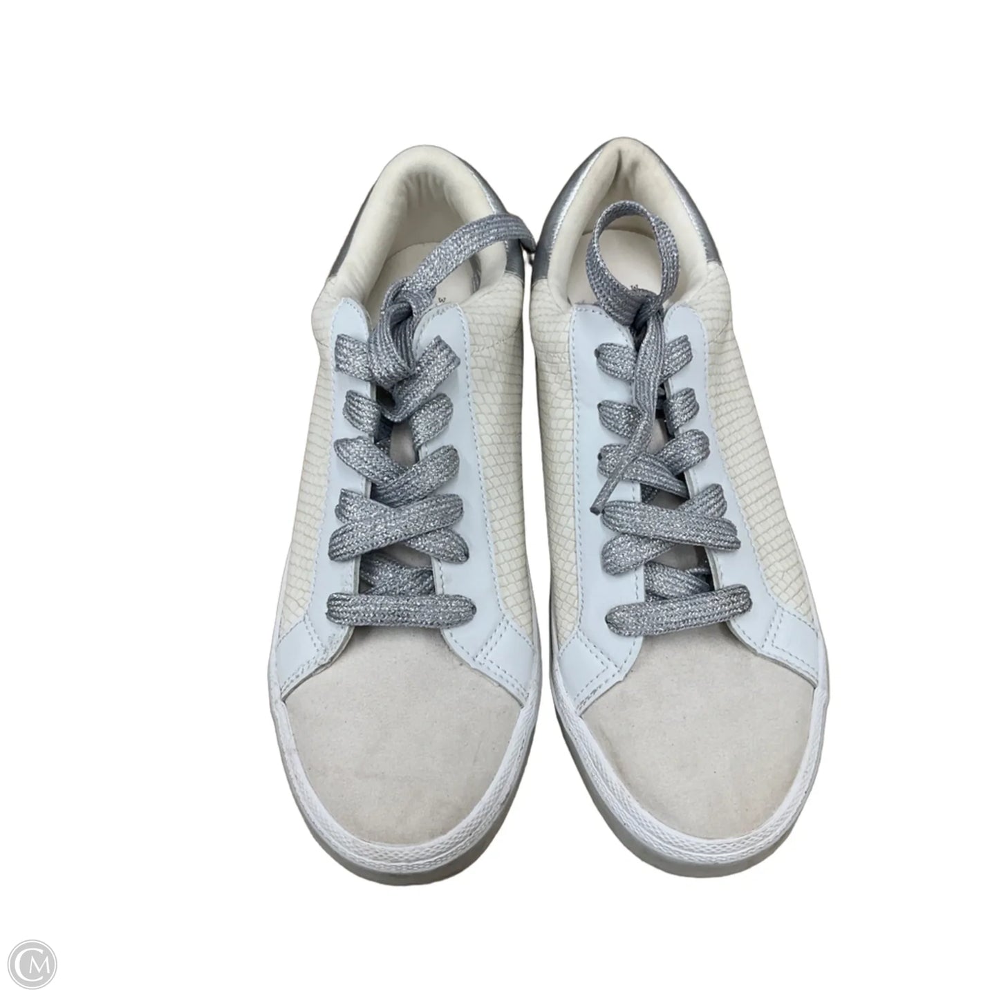 Shoes Sneakers By A New Day In Silver & Tan, Size: 9