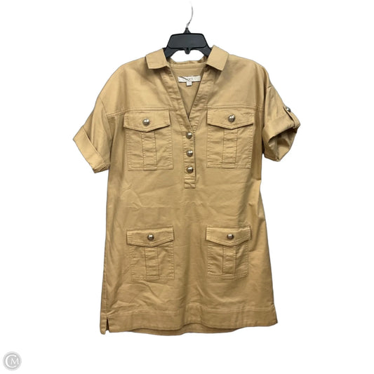 Dress Casual Short By Loft In Tan, Size: M