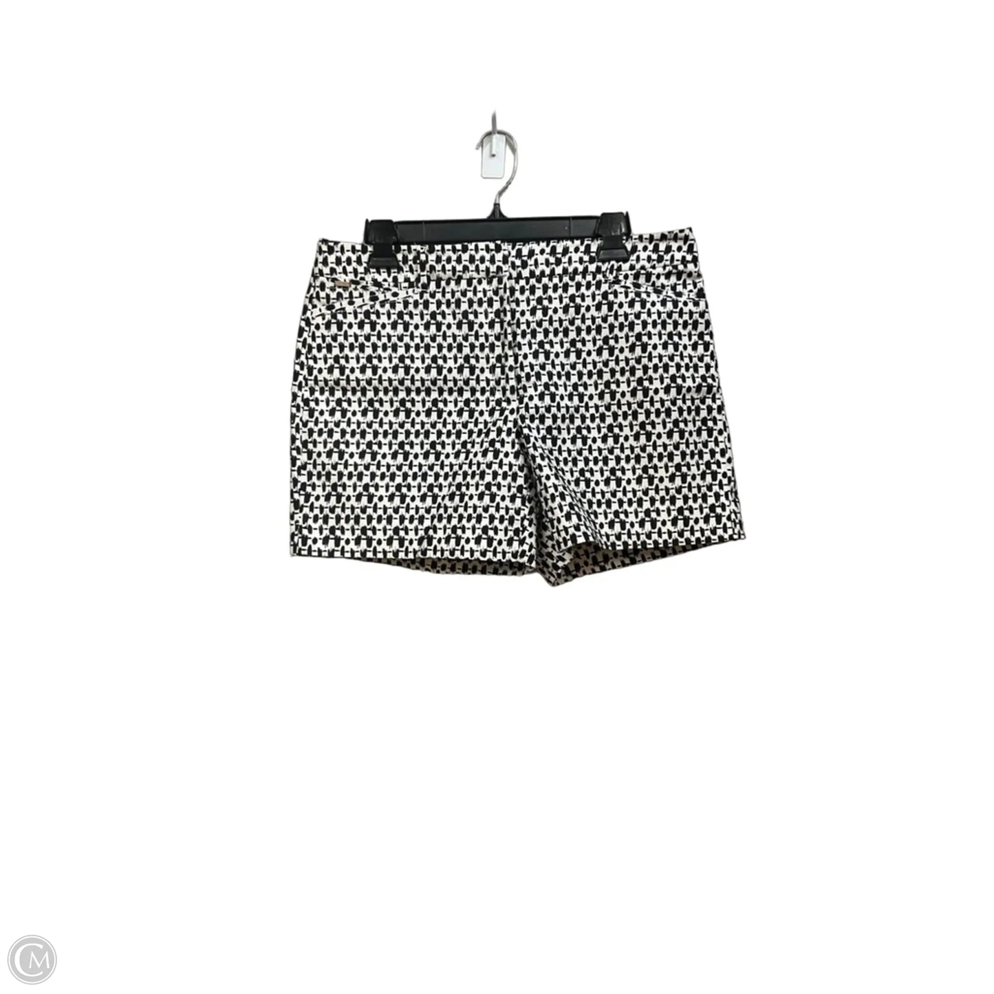 Shorts By White House Black Market In Black & White, Size: 8