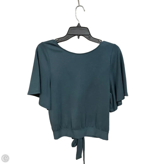 Top Short Sleeve By Gentle Fawn In Teal, Size: S