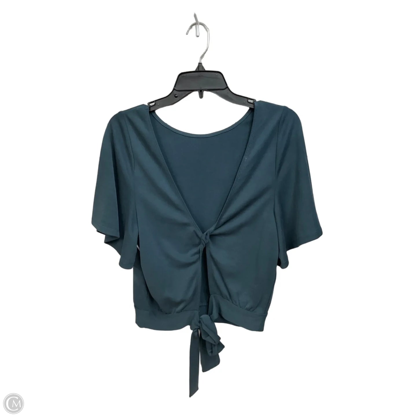 Top Short Sleeve By Gentle Fawn In Teal, Size: S