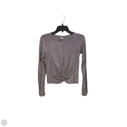 Athletic Top Long Sleeve Crewneck By Calia In Purple, Size: Xs