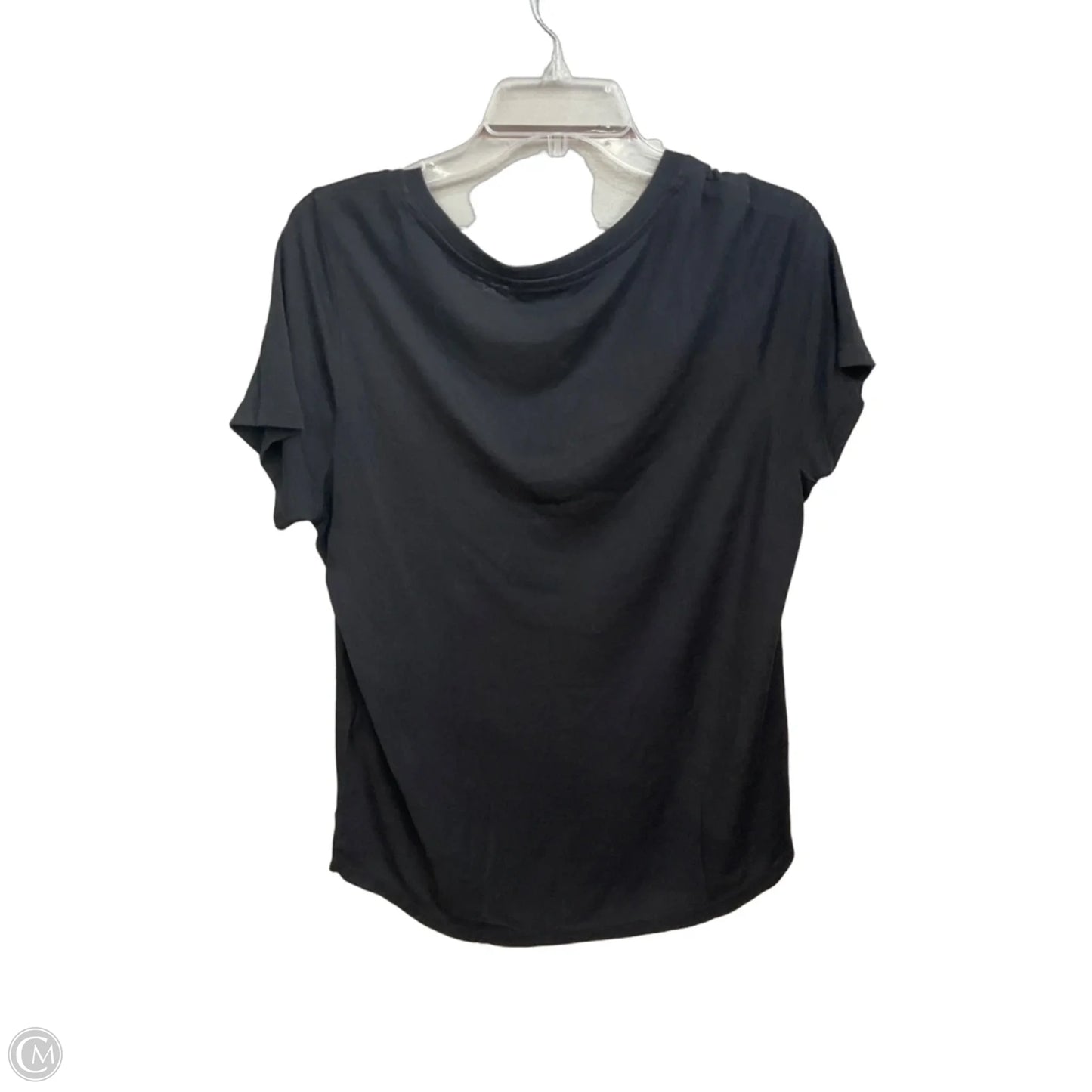 Top Short Sleeve Basic By Athleta In Black, Size: L